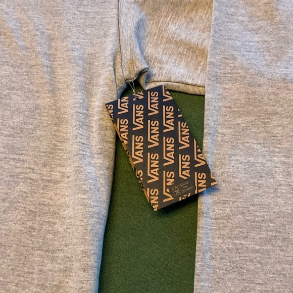 Vans Off The Wall Classic Long Sleeve T-Shirt ATHLETIC HEATHER gray Size X-Large - Picture 5 of 9